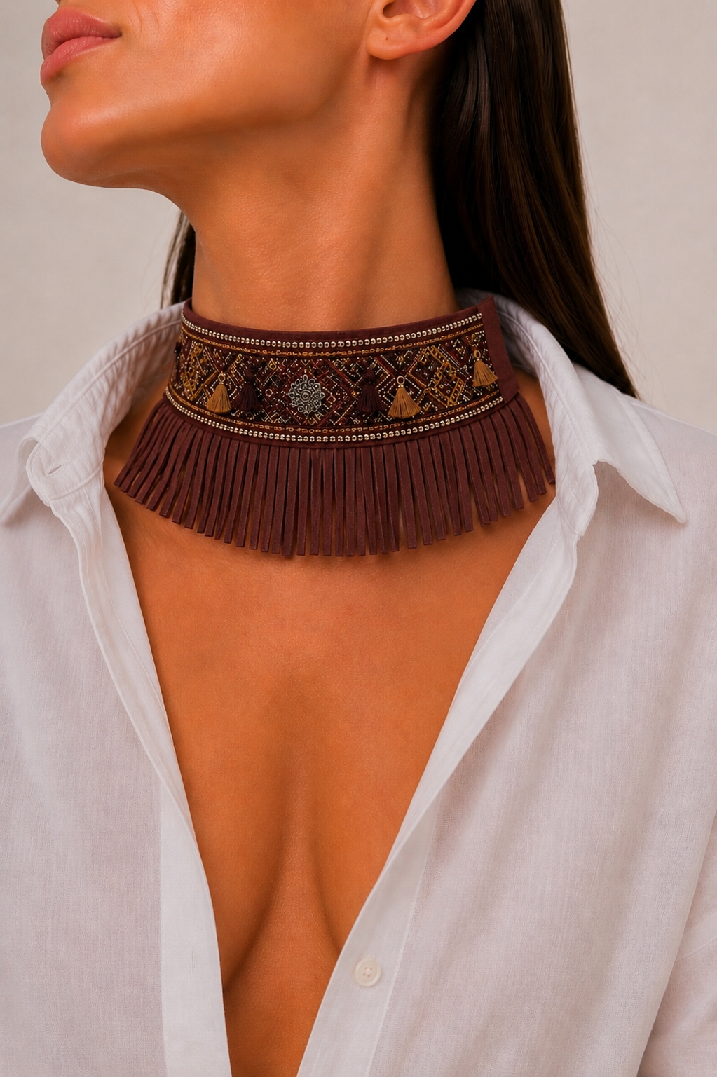 Choker flecos