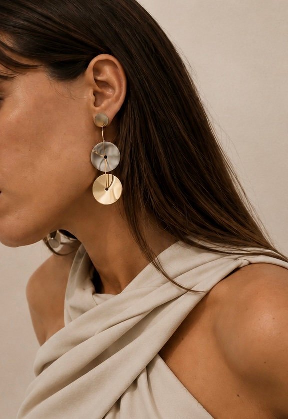 Pendientes acero circular