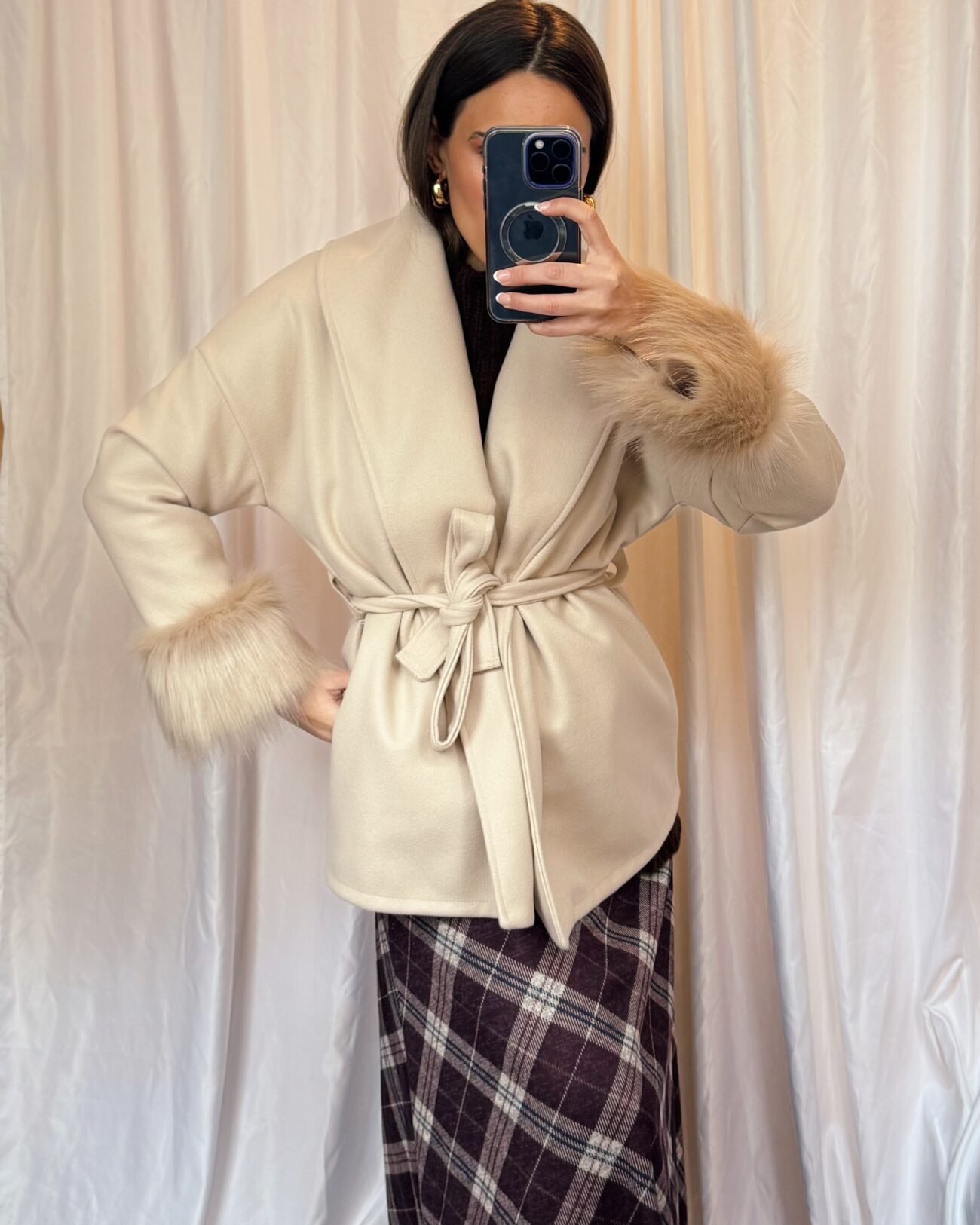 Abrigo Islandia Beige