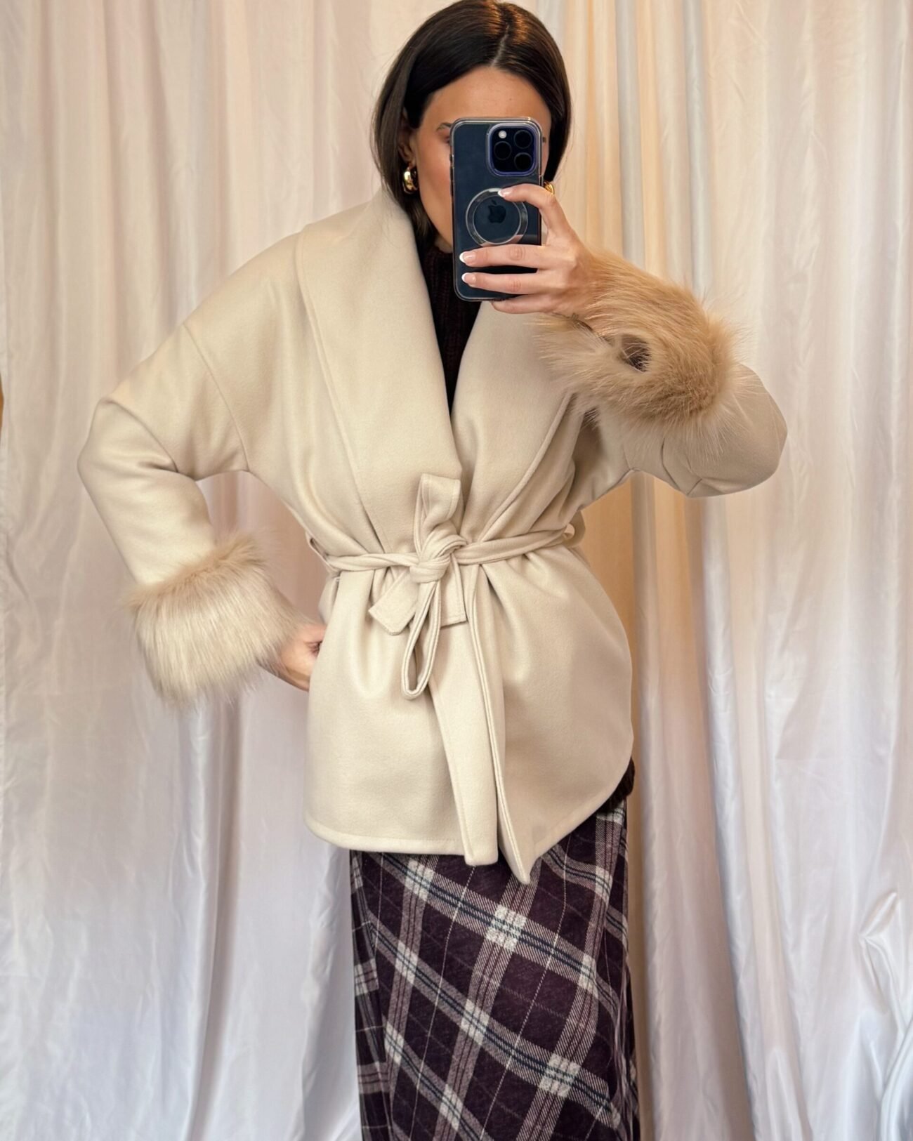 Abrigo Islandia Beige
