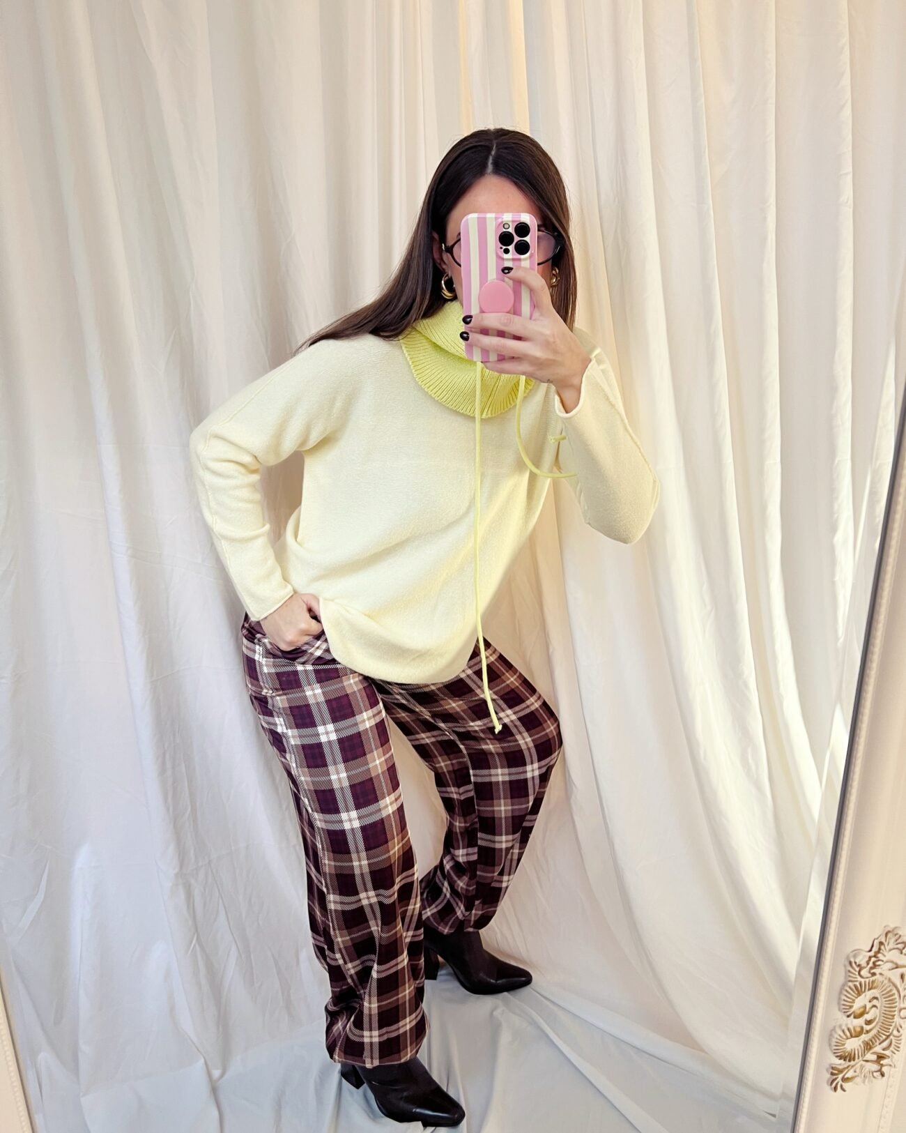 Pantalón raso bombacho