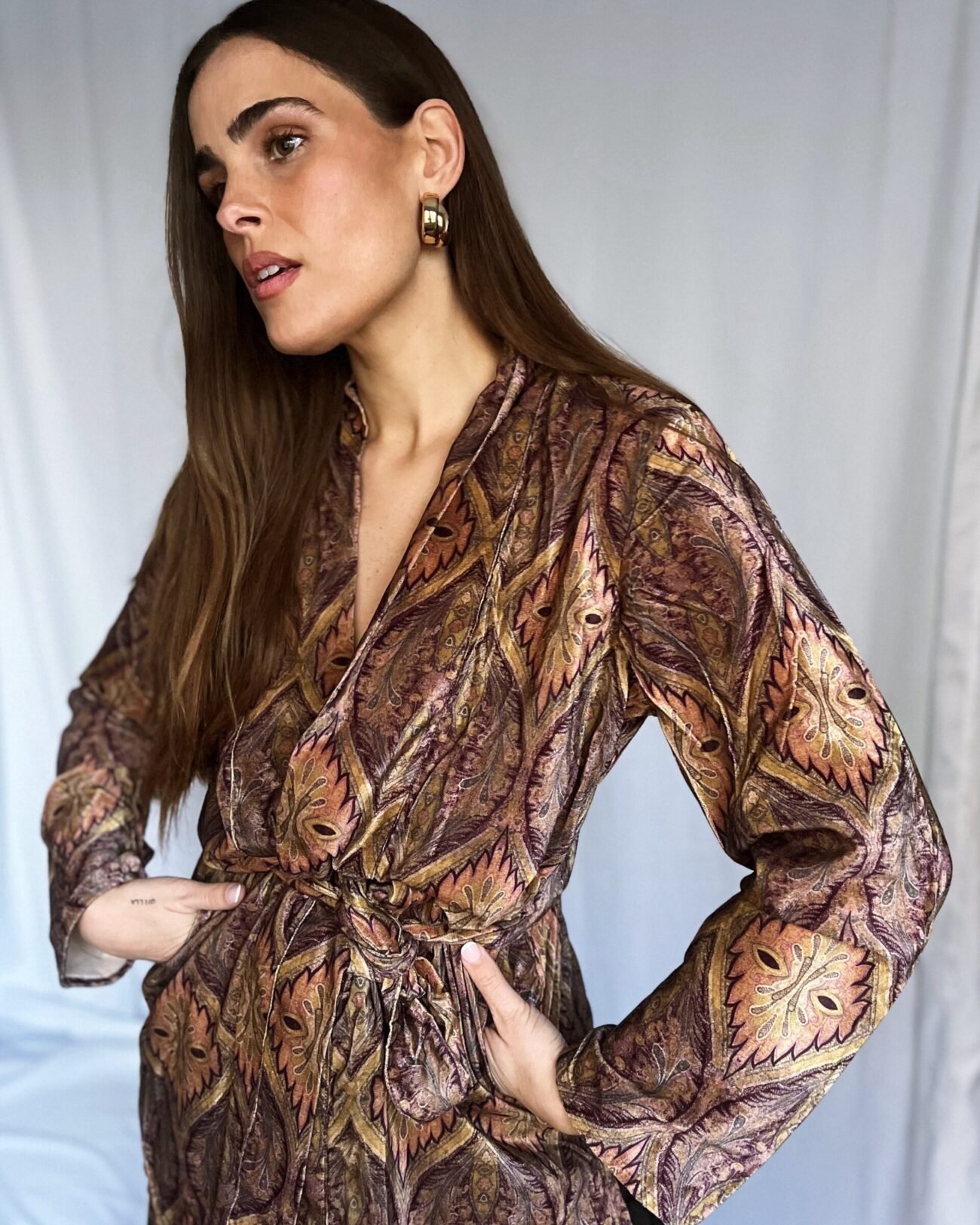 Kimono terciopelo