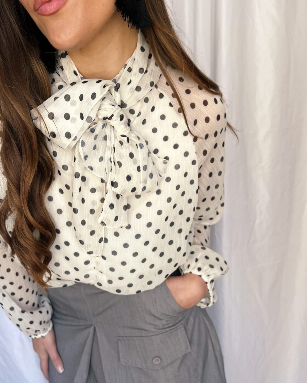 Blusa lunares