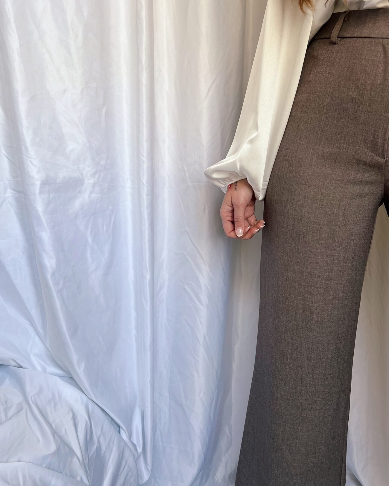 Pantalón pinza topo