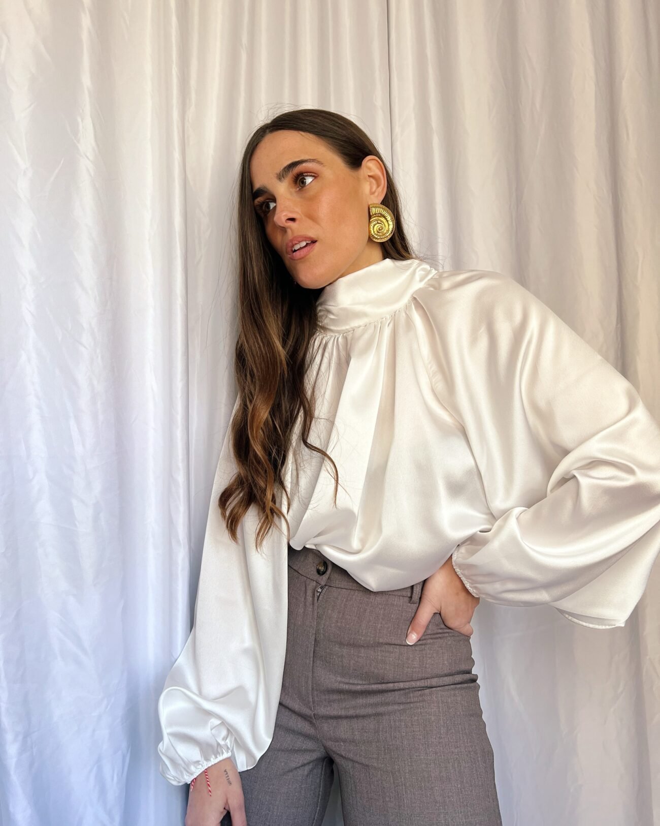 Blusa satén