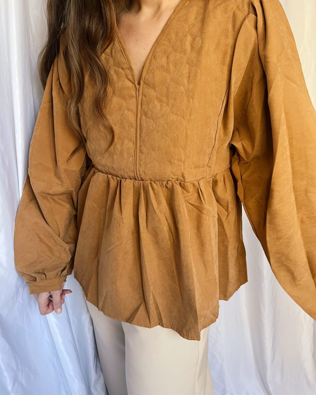Blusa abullonada