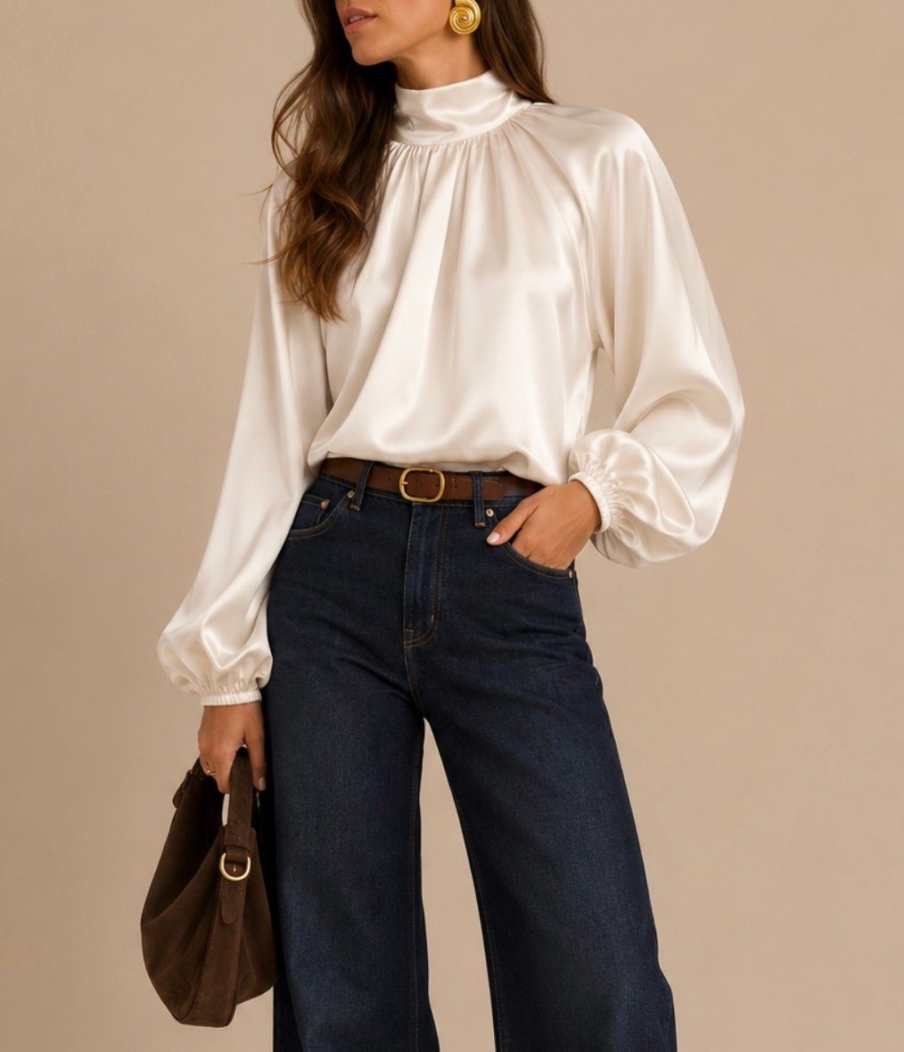 Blusa satén