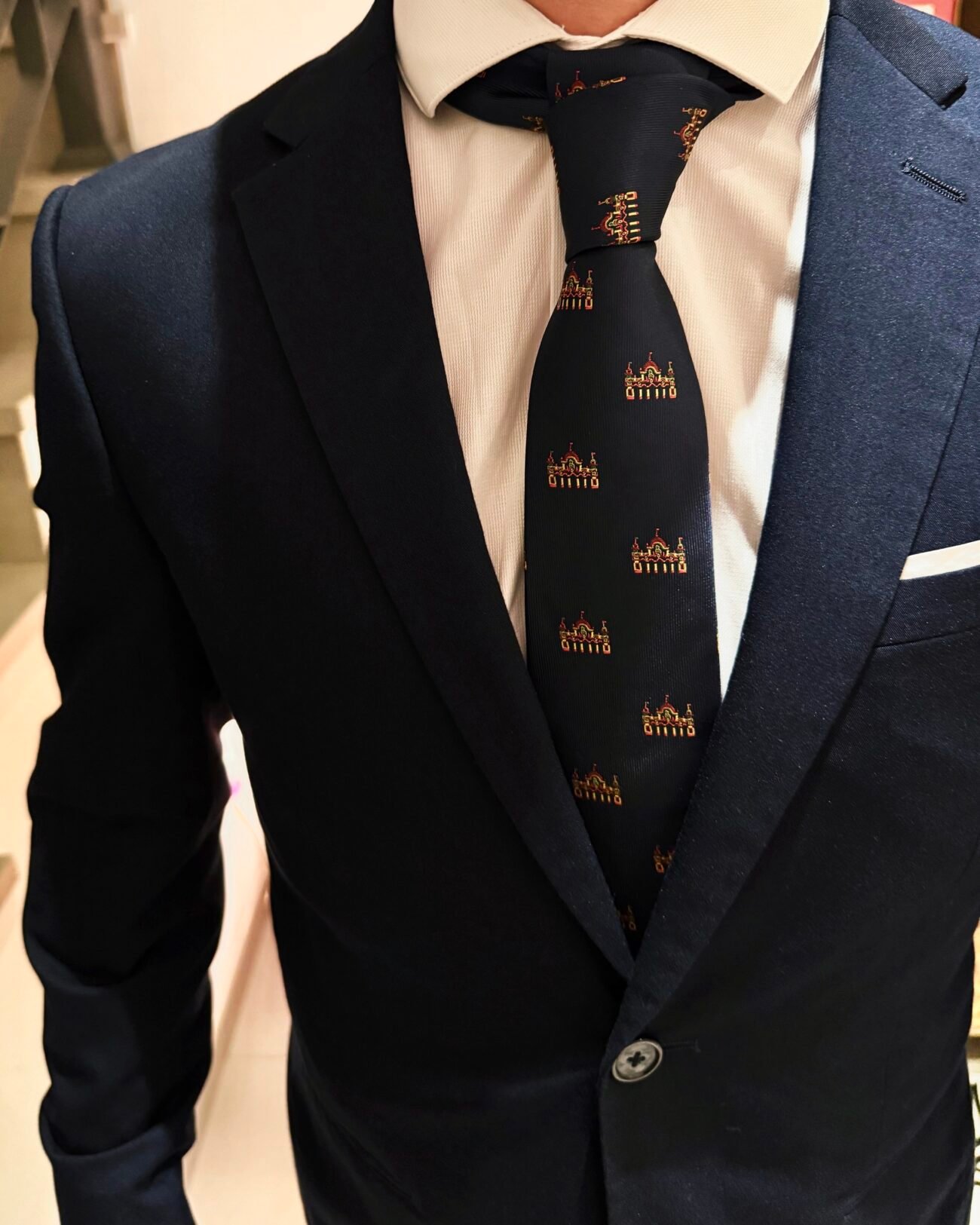 Corbata Portada marina