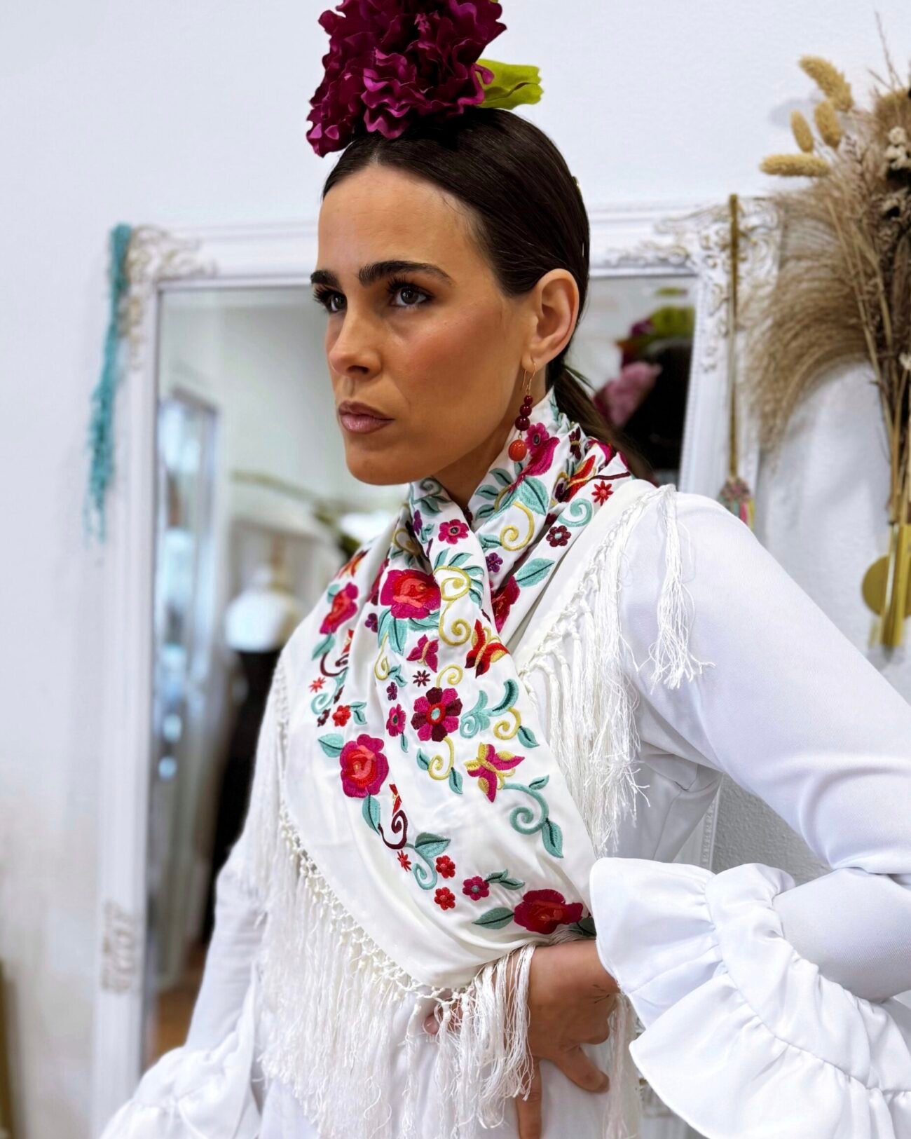 Flor flamenca grande