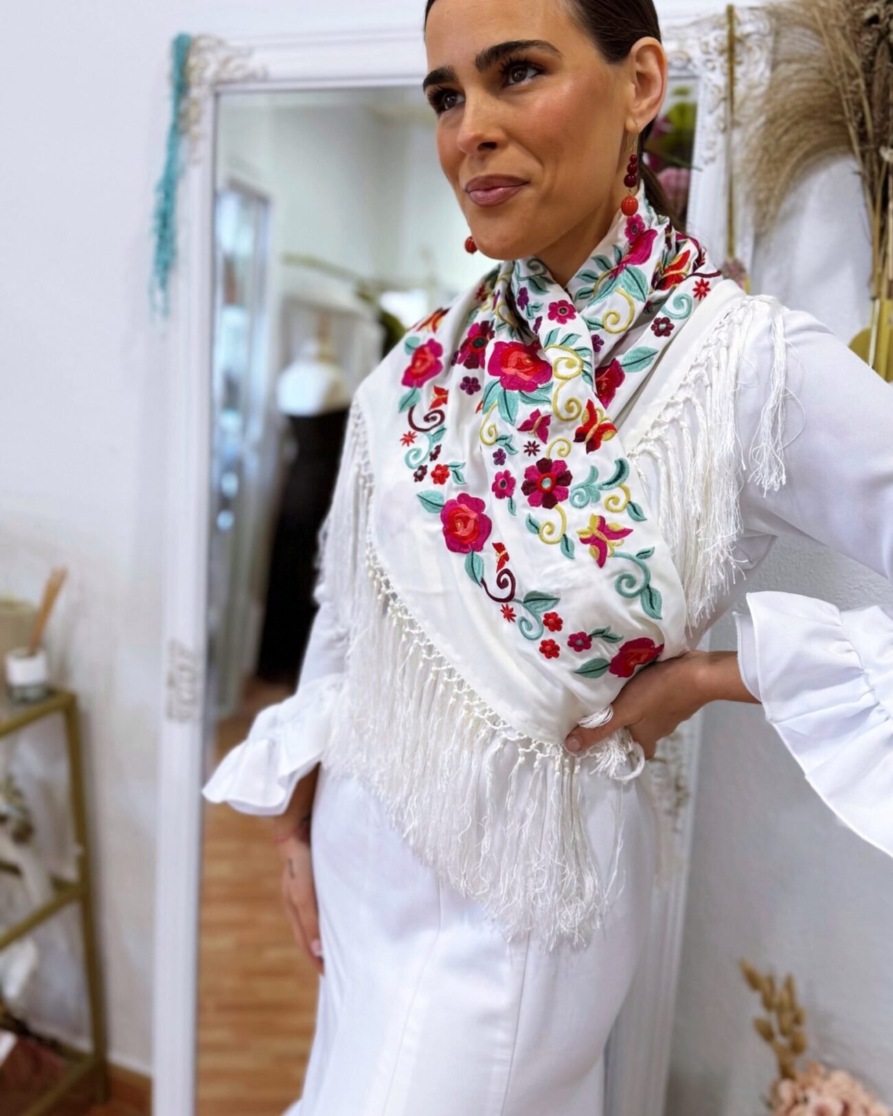 Mantón flamenca