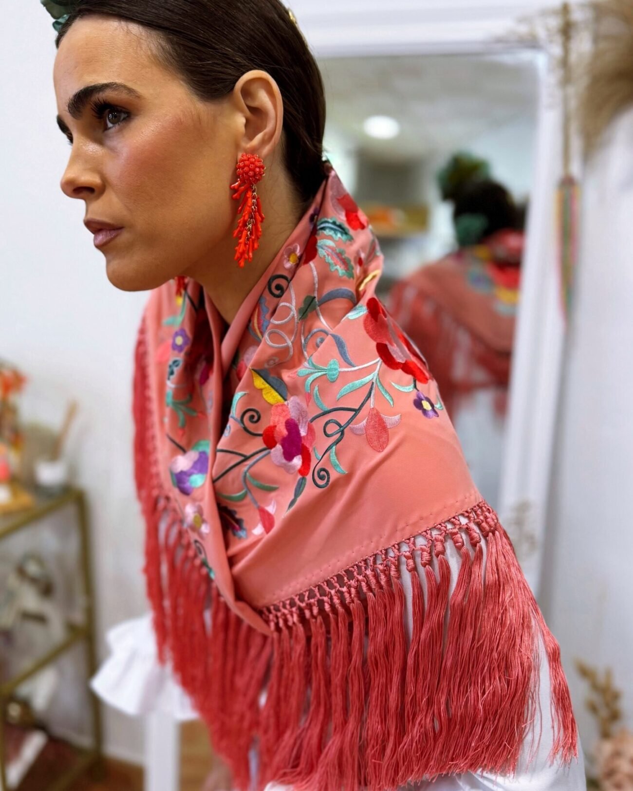 Pendientes corales