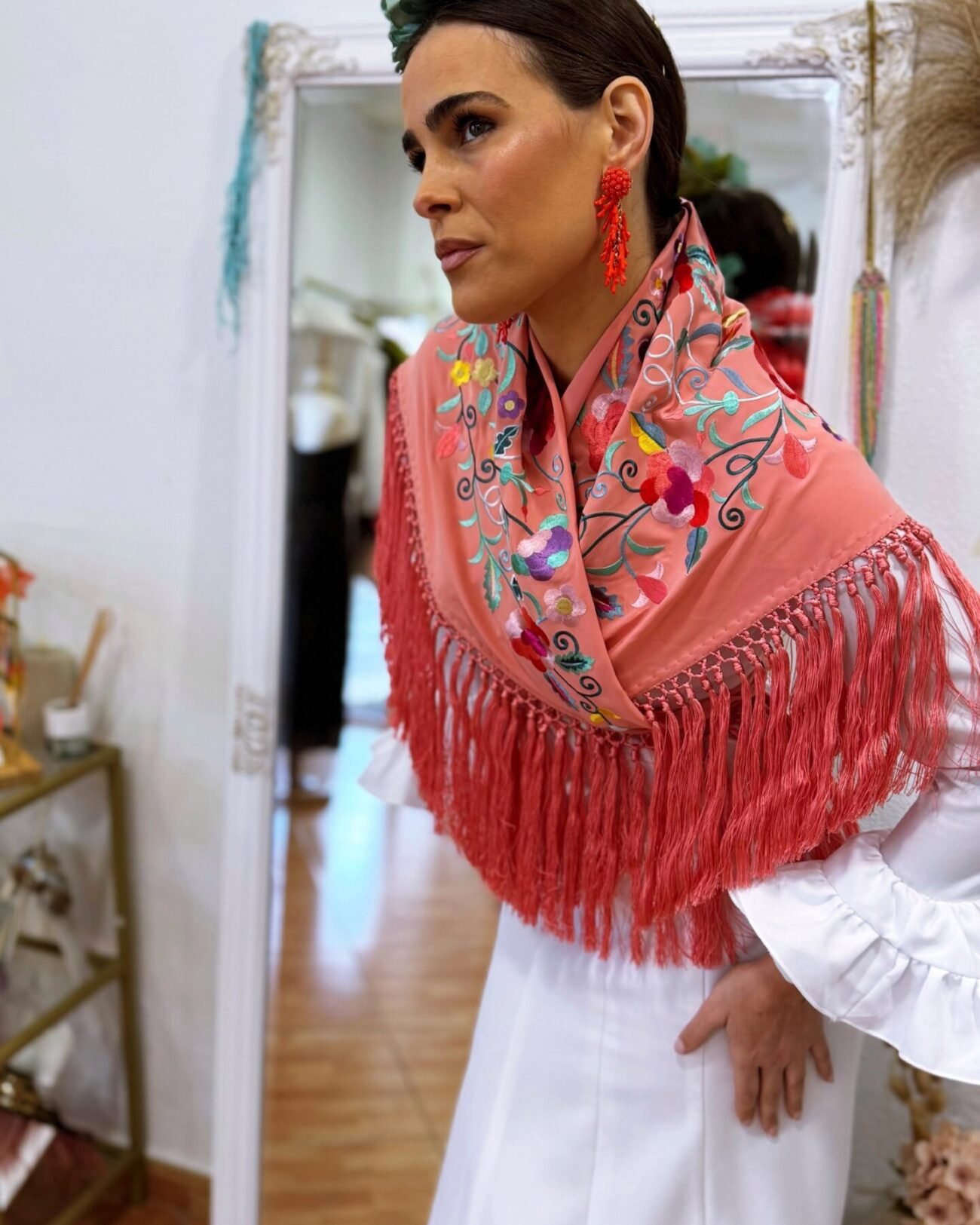 Mantón flamenca