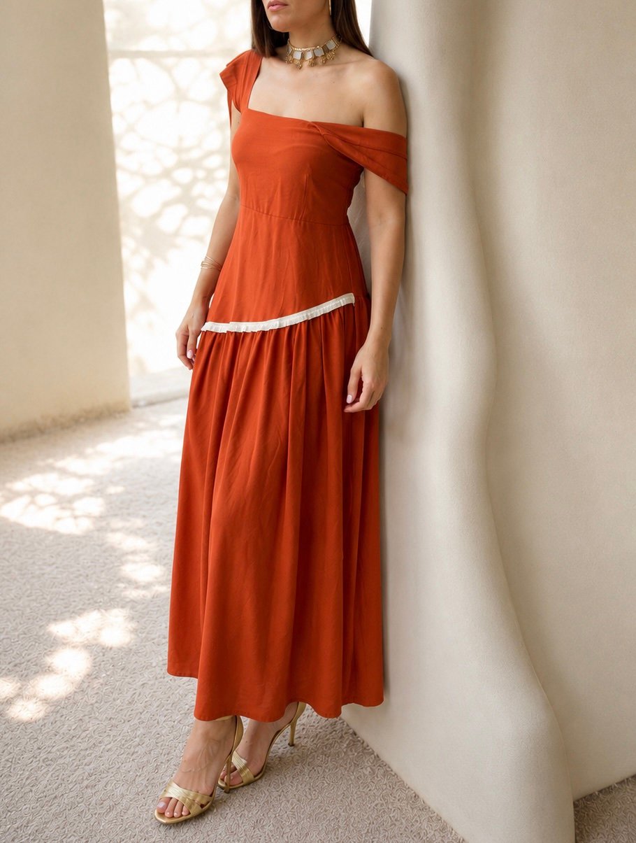 Vestido caldera relieve