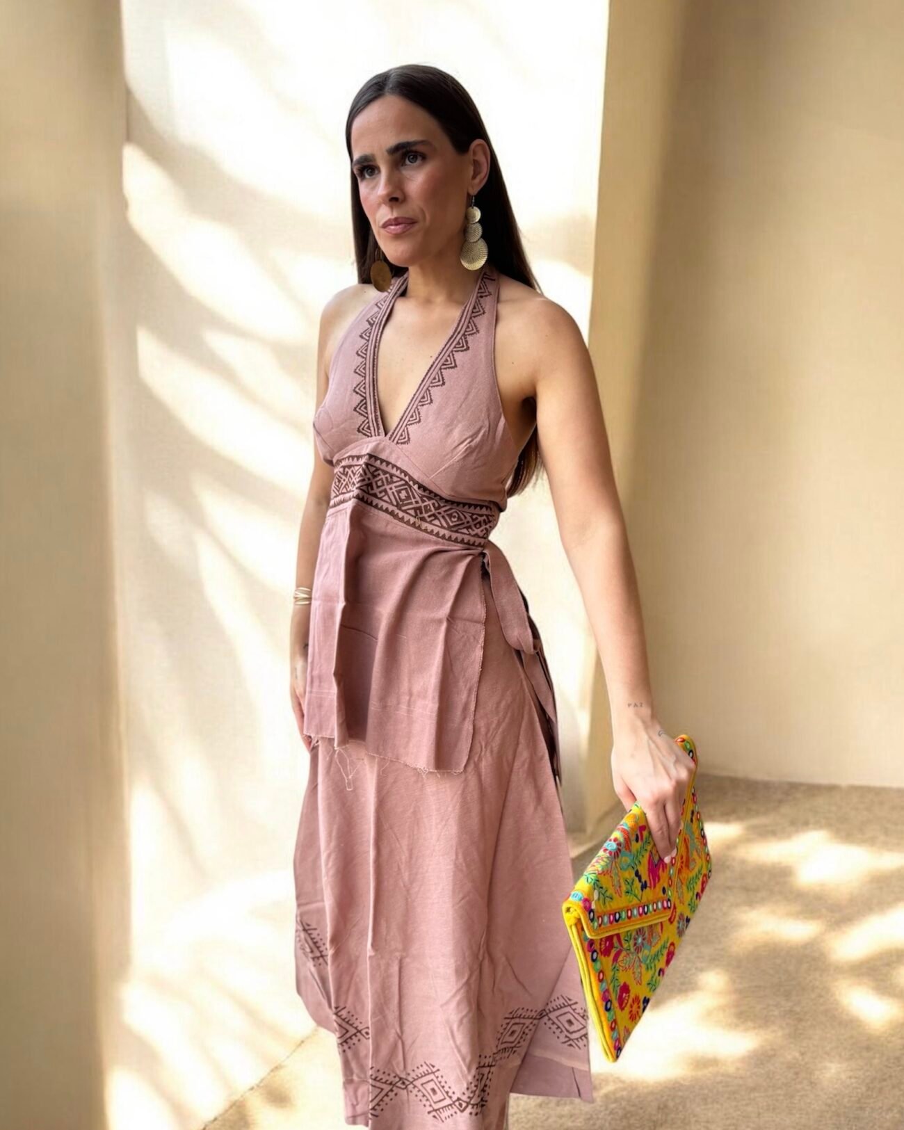 Conjunto India Marrón