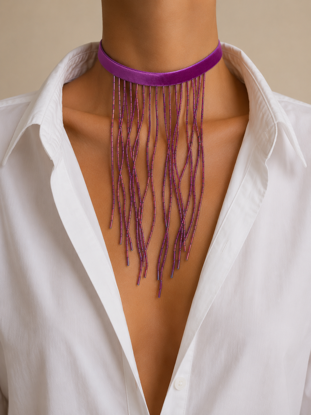 Choker cascada