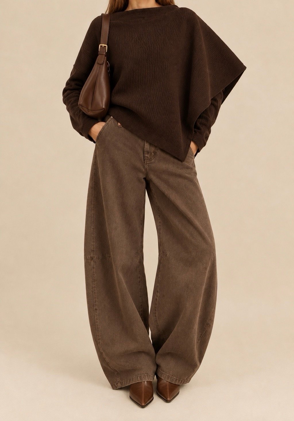 Jersey capa marrón